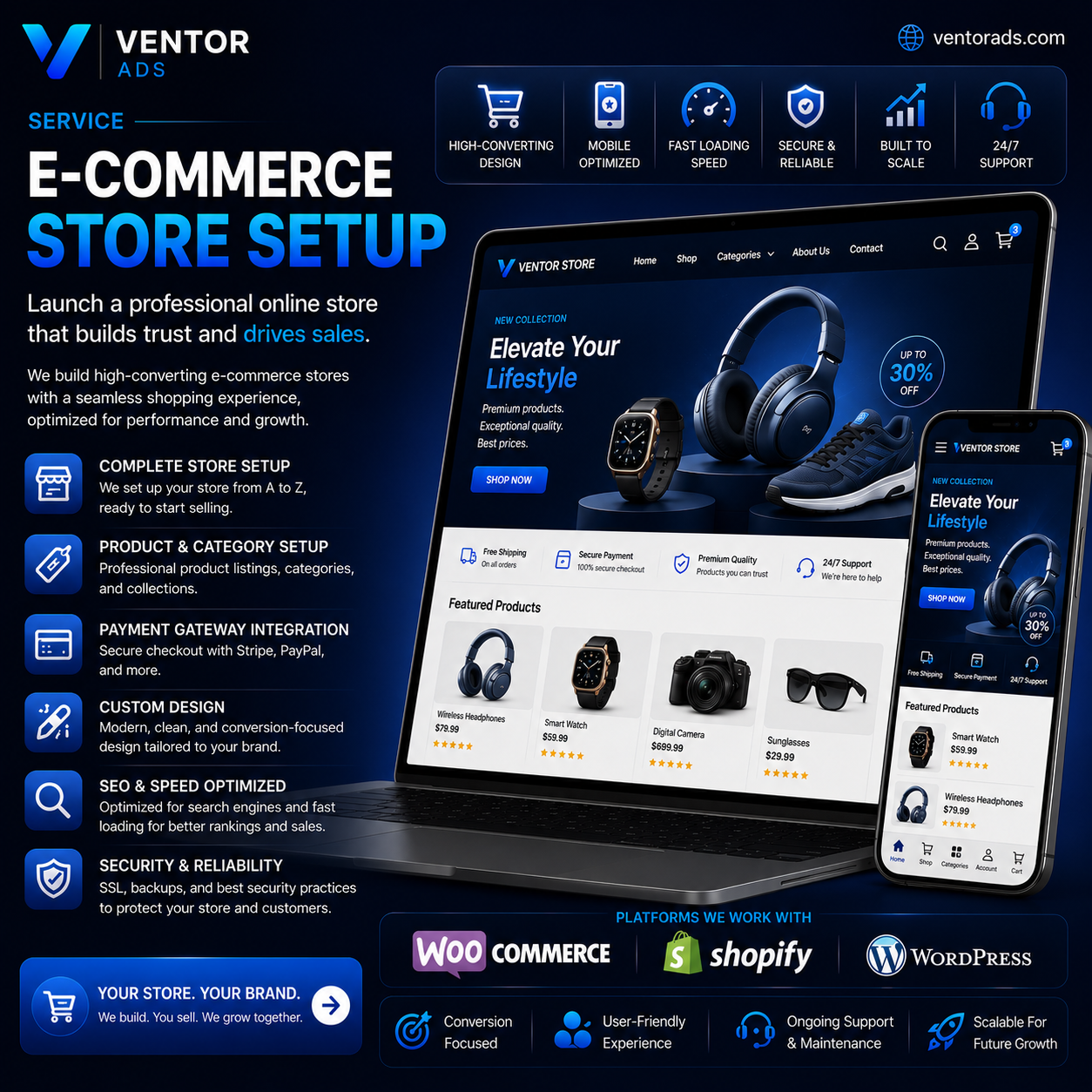 E-Commerce Store Setup